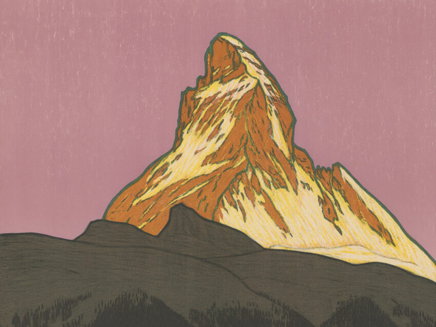 Illustration of Matterhorn (mountain).